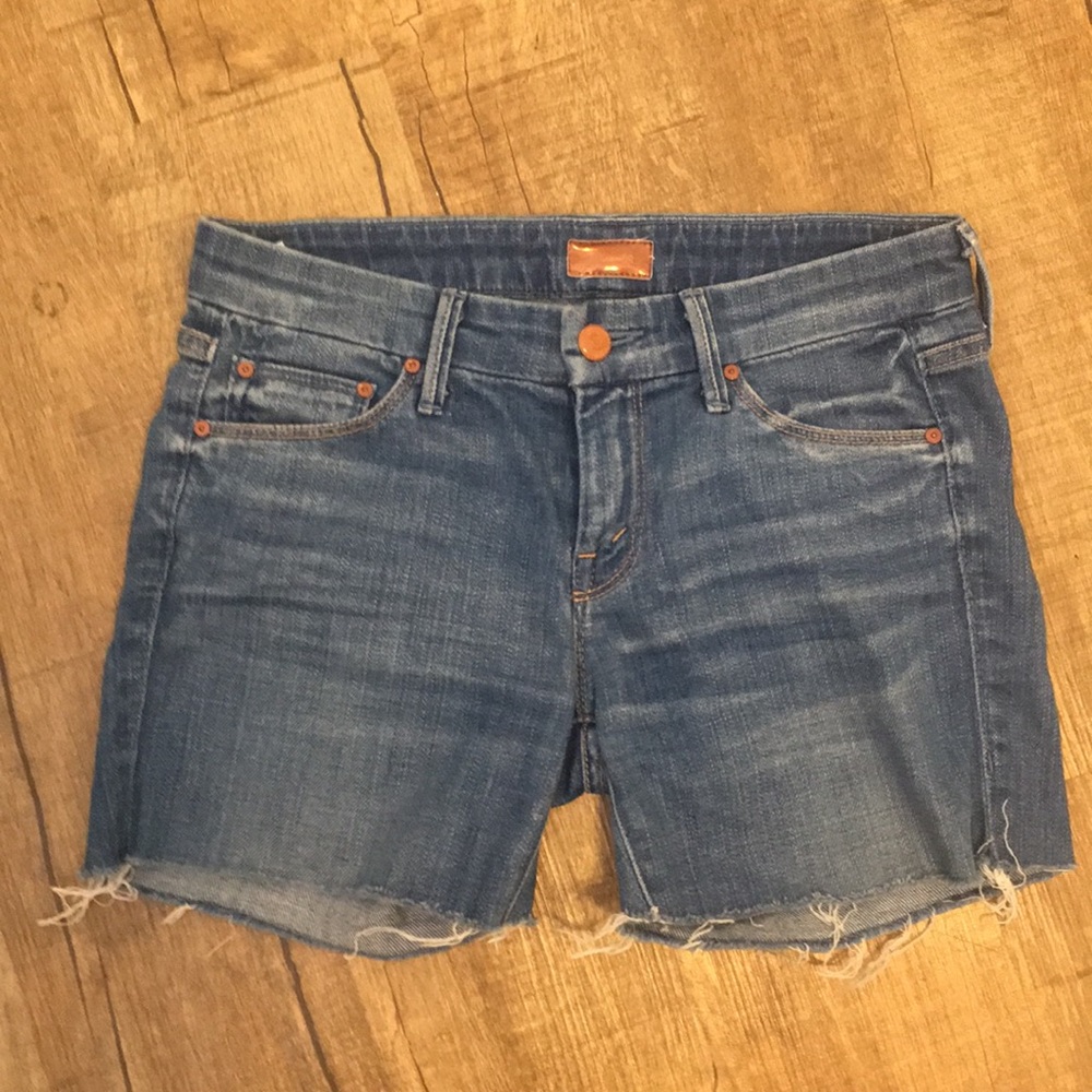 Mother denim shorts size 25